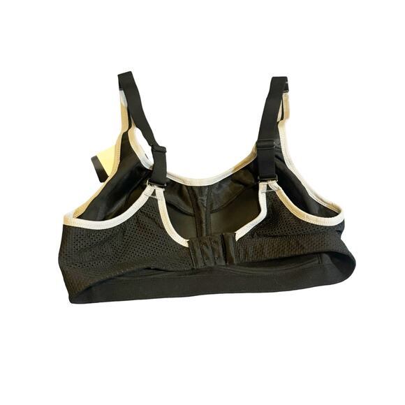Wacoal Kerri Contour Wirefree Sports Bra Adjustable Black Size 34C NWT - Picture 6 of 12